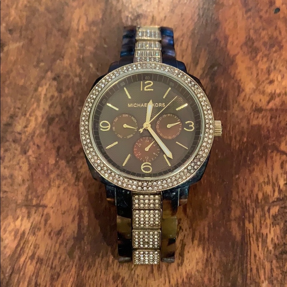 Michael Kors Watch with Diamonds